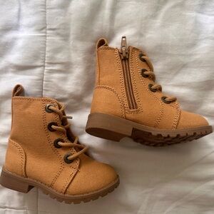 Stylish Tan Kids Boots